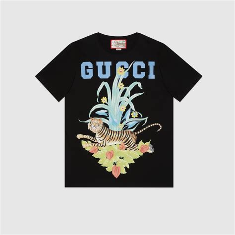 gucci t shirt with two tigers|gucci year of the tiger.